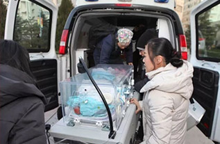 镇赉县妇婴监护型护送